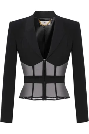 Elisabetta Franchi Dame, Jakker, Svart, M