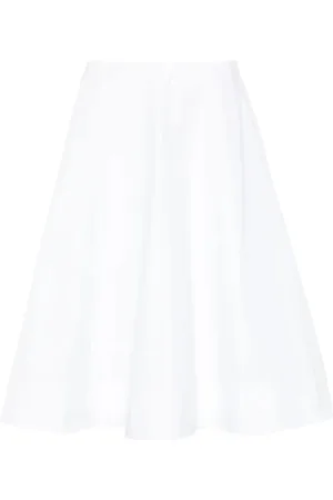 Khaite Dame, Skjørt, Hvit, M
