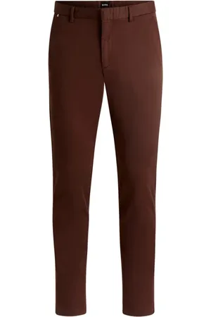 HUGO BOSS Herre, Bukser, Brun, XL