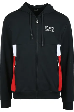EA7 Herre, Gensere & Hettegensere, Blå, M