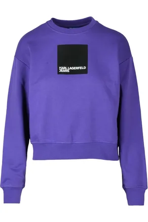 Karl Lagerfeld Dame, Gensere & Hettegensere, Lilla, L