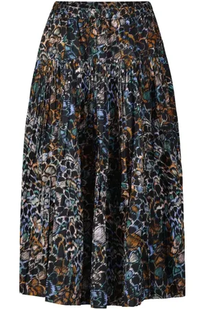 ULLA JOHNSON Dame, Skjørt, Flerfarget, S