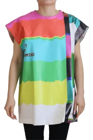Dolce & Gabbana Dame, Bluser & Skjorter, Flerfarget, 2XS
