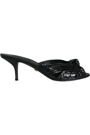 Dolce & Gabbana Dame, Sko, Svart, 39 EU