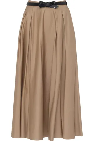 Elisabetta Franchi Dame, Skjørt, Brun, S