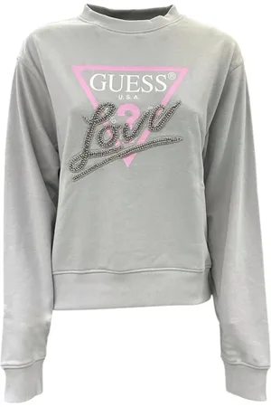 Guess Dame, Gensere & Hettegensere, Grå, M
