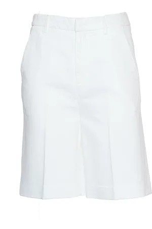 Dondup Dame, Shorts, Hvit, W26