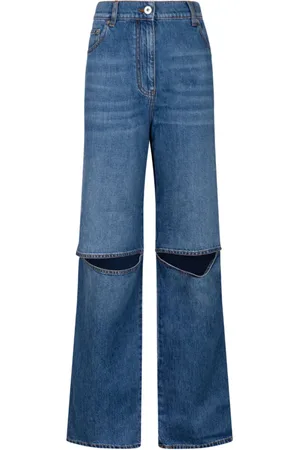 J.W.Anderson Dame, Jeans, Blå, S