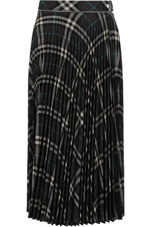 Burberry Dame, Skjørt, Svart, S