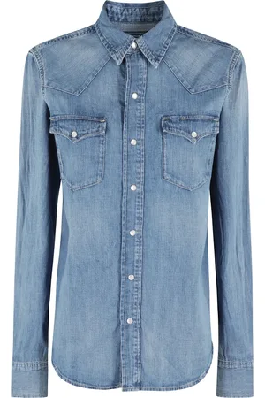 Ralph Lauren Dame, Bluser & Skjorter, Blå, M