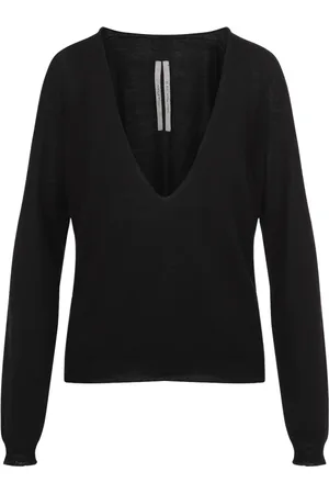 Rick Owens Dame, Strikkevarer, Svart, S