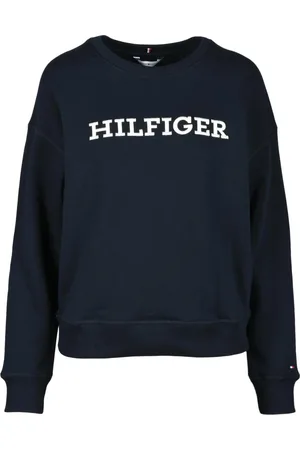 Tommy Hilfiger Dame, Gensere & Hettegensere, Blå, M