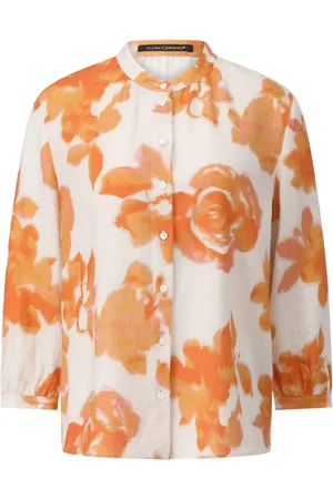 Luisa Cerano Dame, Bluser & Skjorter, Oransje, S