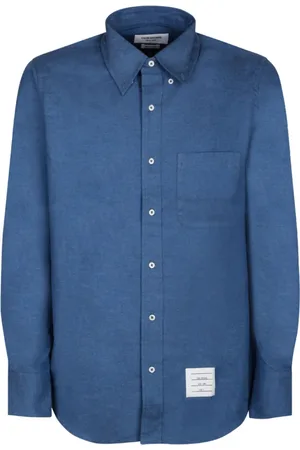 Thom Browne Herre, Skjorter, Blå, L