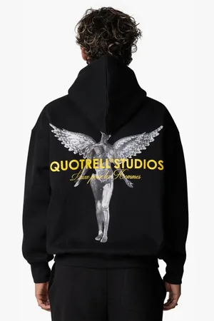 Quotrell Herre, Gensere & Hettegensere, Svart, S