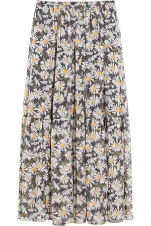 Max Mara Dame, Skjørt, Flerfarget, XS