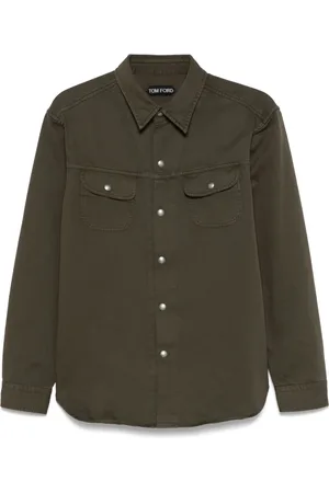 Tom Ford Herre, Jakker, Grønn, 4XL