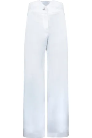 GENNY Dame, Bukser, Hvit, 2XS