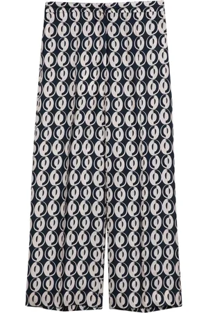 Max Mara Dame, Bukser, Blå, M
