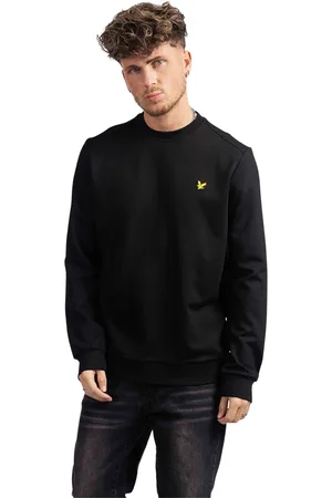 Lyle & Scott Herre, Gensere & Hettegensere, Svart, L