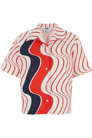 Msgm Dame, Bluser & Skjorter, Flerfarget, S