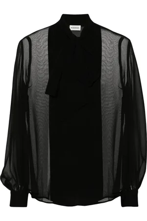 P.A.R.O.S.H. Dame, Bluser & Skjorter, Svart, L
