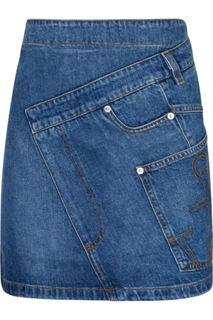 J.W.Anderson Dame, Skjørt, Blå, 3XS
