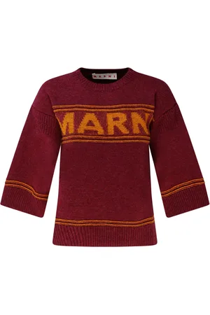 Marni Dame, Strikkevarer, Brun, S