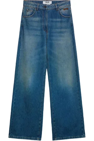 Msgm Dame, Jeans, Blå, S