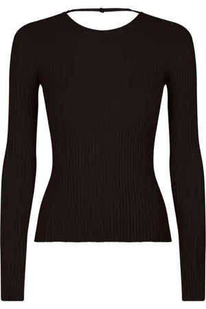 Courrèges Dame, Strikkevarer, Svart, L