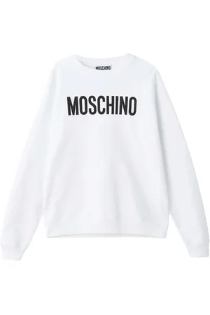 Moschino Herre, Gensere & Hettegensere, Hvit, S