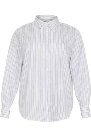 Kaffe Dame, Bluser & Skjorter, Hvit, 6XL