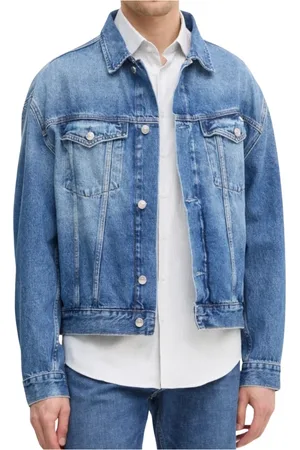 Calvin Klein Herre, Jakker, Blå, L