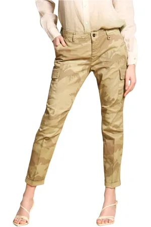 Masons Dame, Bukser, Gul, 4XL