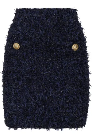 Balmain Dame, Skjørt, Blå, S