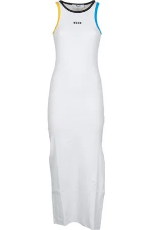 Msgm Dame, Kjoler, Hvit, S