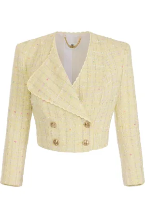 Elisabetta Franchi Dame, Jakker, Gul, L