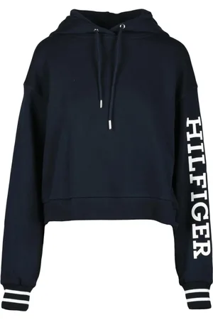Tommy Hilfiger Dame, Gensere & Hettegensere, Blå, L