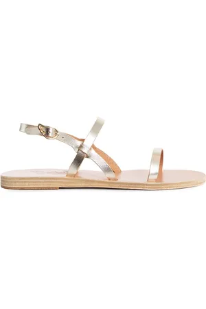 Ancient Greek Sandals Dame, Sko, Grå, 37 EU