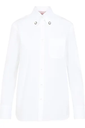 VALENTINO Dame, Bluser & Skjorter, Hvit, S