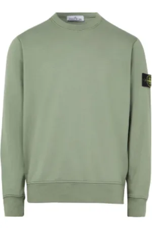 Stone Island Herre, Gensere & Hettegensere, Grønn, L