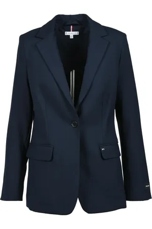 Tommy Hilfiger Dame, Jakker, Blå, XL