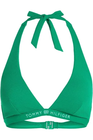 Tommy Hilfiger Dame, Svømmetøy, Grønn, S