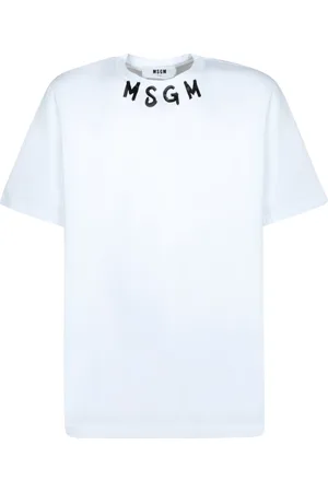Msgm Herre, Topper, Hvit, L