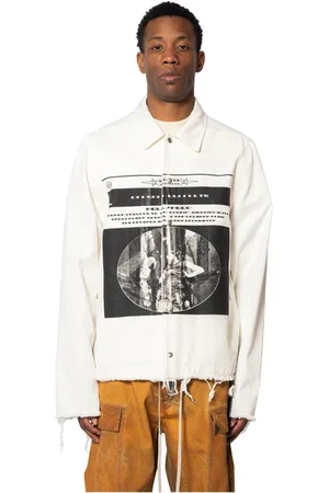 Rick Owens Herre, Jakker, Hvit, L