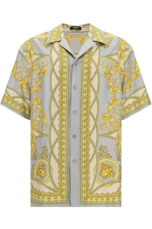 VERSACE Herre, Skjorter, Flerfarget, M