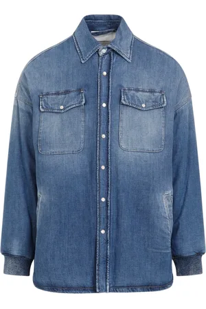 Alexander McQueen Herre, Skjorter, Blå, L