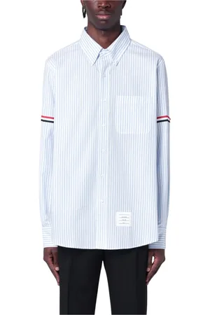 Thom Browne Herre, Skjorter, Blå, L