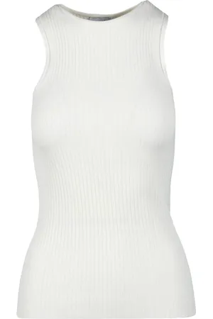 Calvin Klein Dame, Topper, Hvit, M