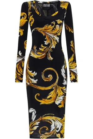 VERSACE Dame, Kjoler, Flerfarget, S
